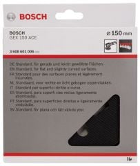 Bosch - 150 mm Zımpara Tabanı Orta Sertlikte (GEX)