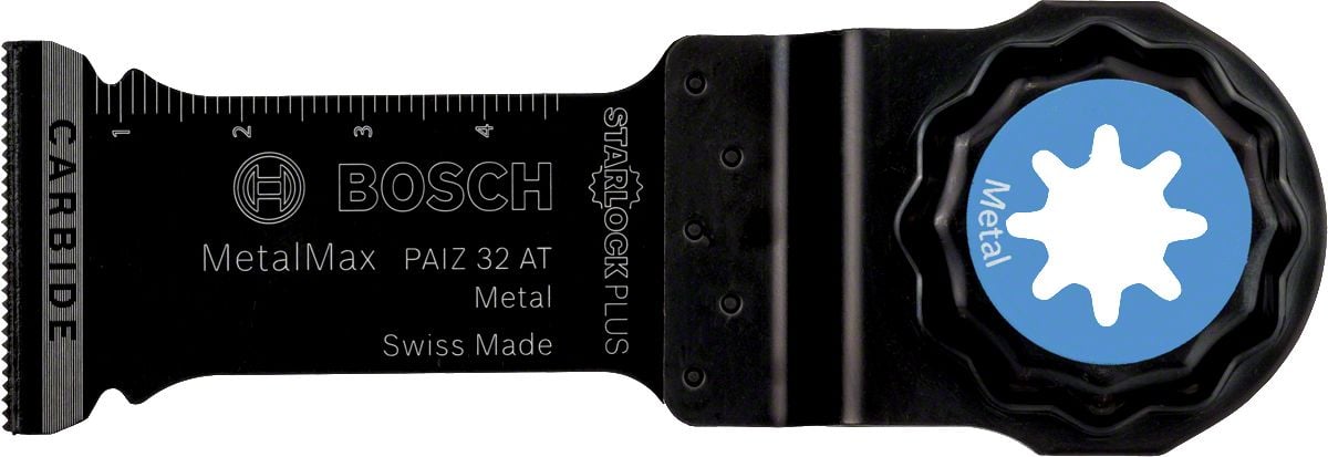 Bosch - Starlock Plus - PAIZ 32 AT - Carbide Metal İçin Daldırmalı Testere Bıçağı 10'lu