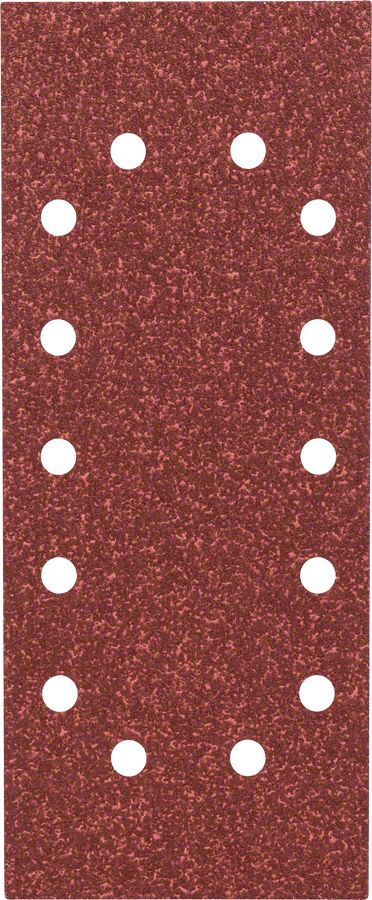 Bosch - Titreşimli Zımpara Kağıdı 10'lu, 115 x 280 mm 40 Kum 14 Delik