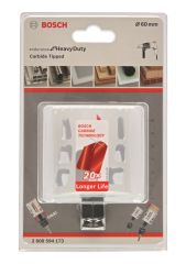Bosch - Endurance Serisi Zorlu Malzemeler için Carbide Delik Açma Testeresi (Panç) 60 mm