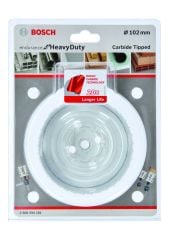 Bosch - Endurance Serisi Zorlu Malzemeler için Carbide Delik Açma Testeresi (Panç) 102 mm