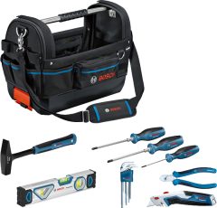 Bosch Profesyonel El Aleti Seti 8 Parça + GWT 20 Çanta