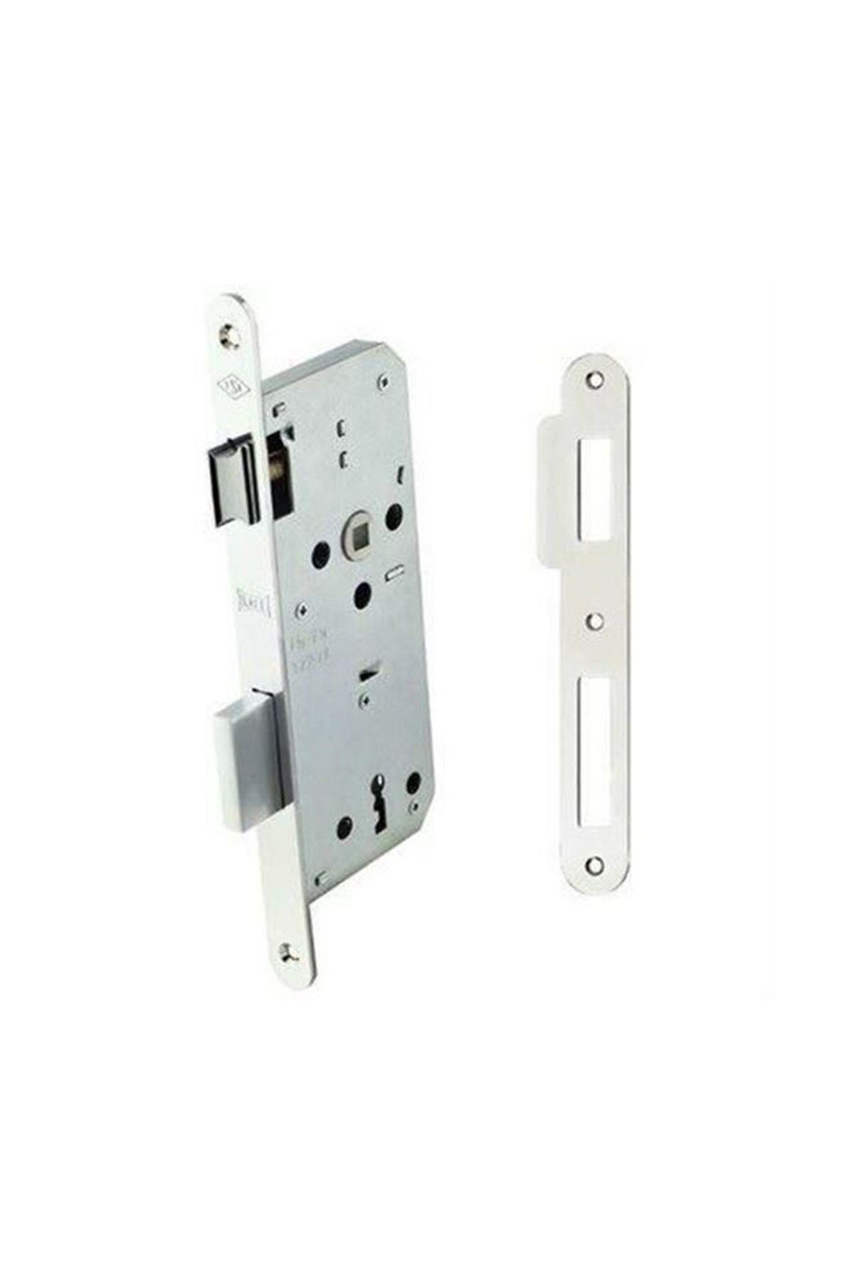 Kale Kilit Ekstra Gömme Kapı Kilidi Tek Anh.35mm NİKEL