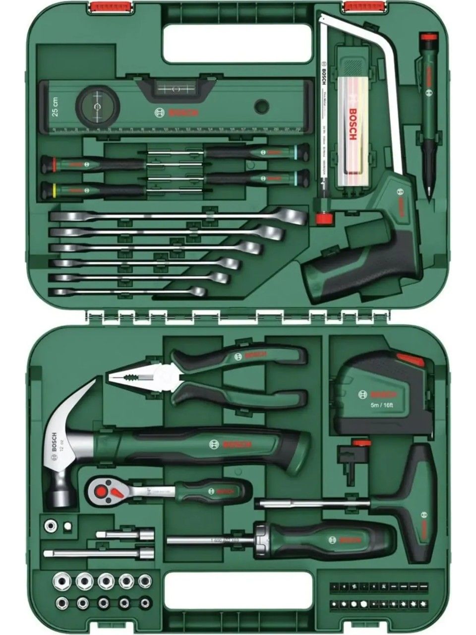 Bosch Advanced 1600A02ZB3 64 Parça El Aletleri Seti