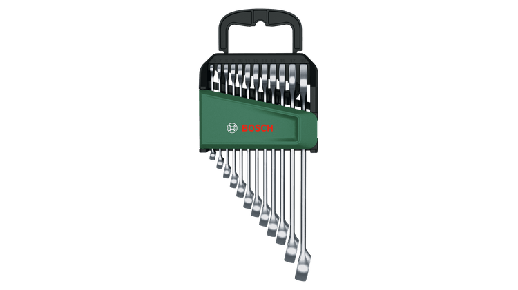 Bosch 1600A02Z9D 12 Parça Kombine Anahtar Seti