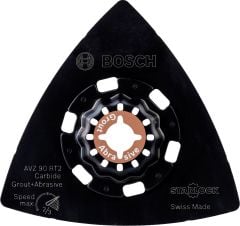 Bosch - Starlock - AVZ 90 RT2 - Carbide RIFF Zımpara Tabanı 20 Kum Kalınlığı 1'li