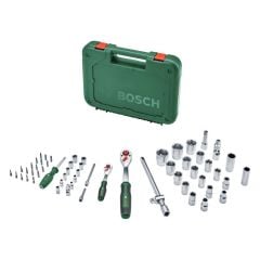 Bosch 1/4'' ve 1/2'' Cırcırlı Somun Sıkma Seti 56 Parça - 1600A02Z9G