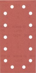 Bosch - Titreşimli Zımpara Kağıdı 10'lu, 115 x 230 mm 240 Kum 14 Delik