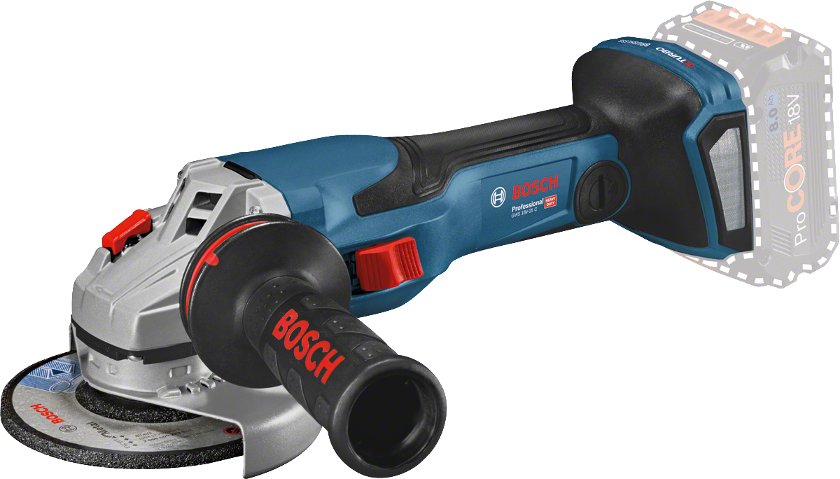 Bosch Professional GWS 18V-15 C (Solo) Akülü Taşlama Makinesi