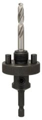 Bosch - Altıgen Şaftlı 32-76 mm Pançlar İçin Adaptör, Anahtar Ağzı 1/4'' (6,35mm)