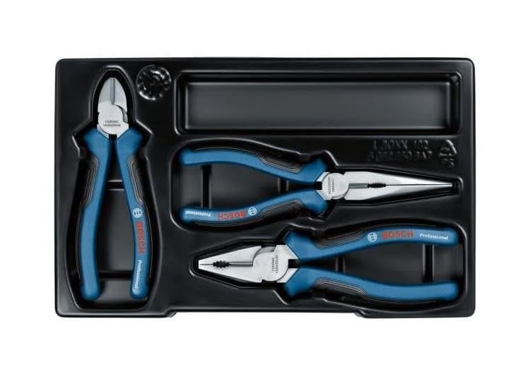 Bosch 1600A016BG 3 Parça El Aletleri Seti