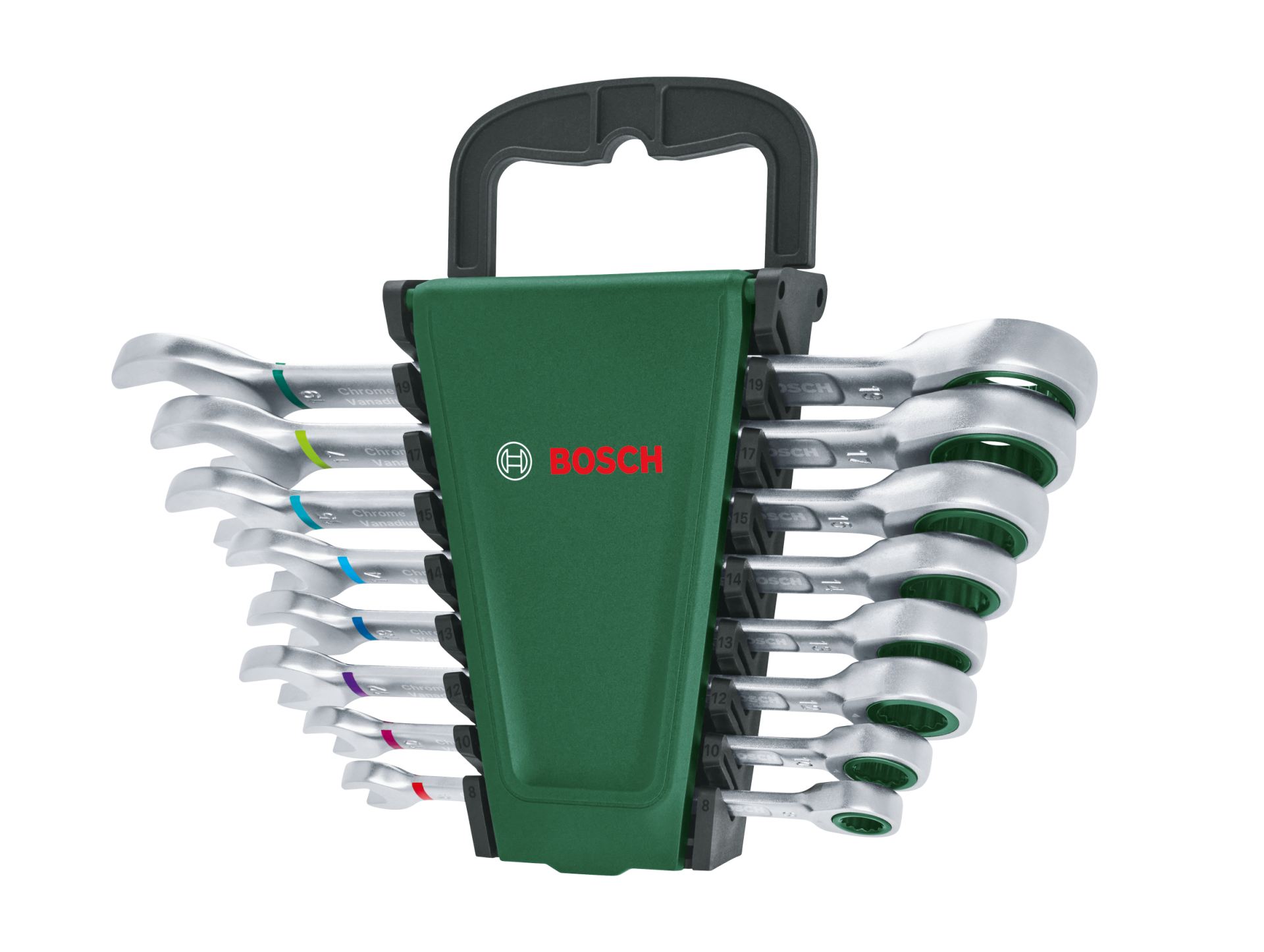 Bosch 1600A027PS 1/4'' Cırcırlı 8 Parça Kombine Anahtar Seti