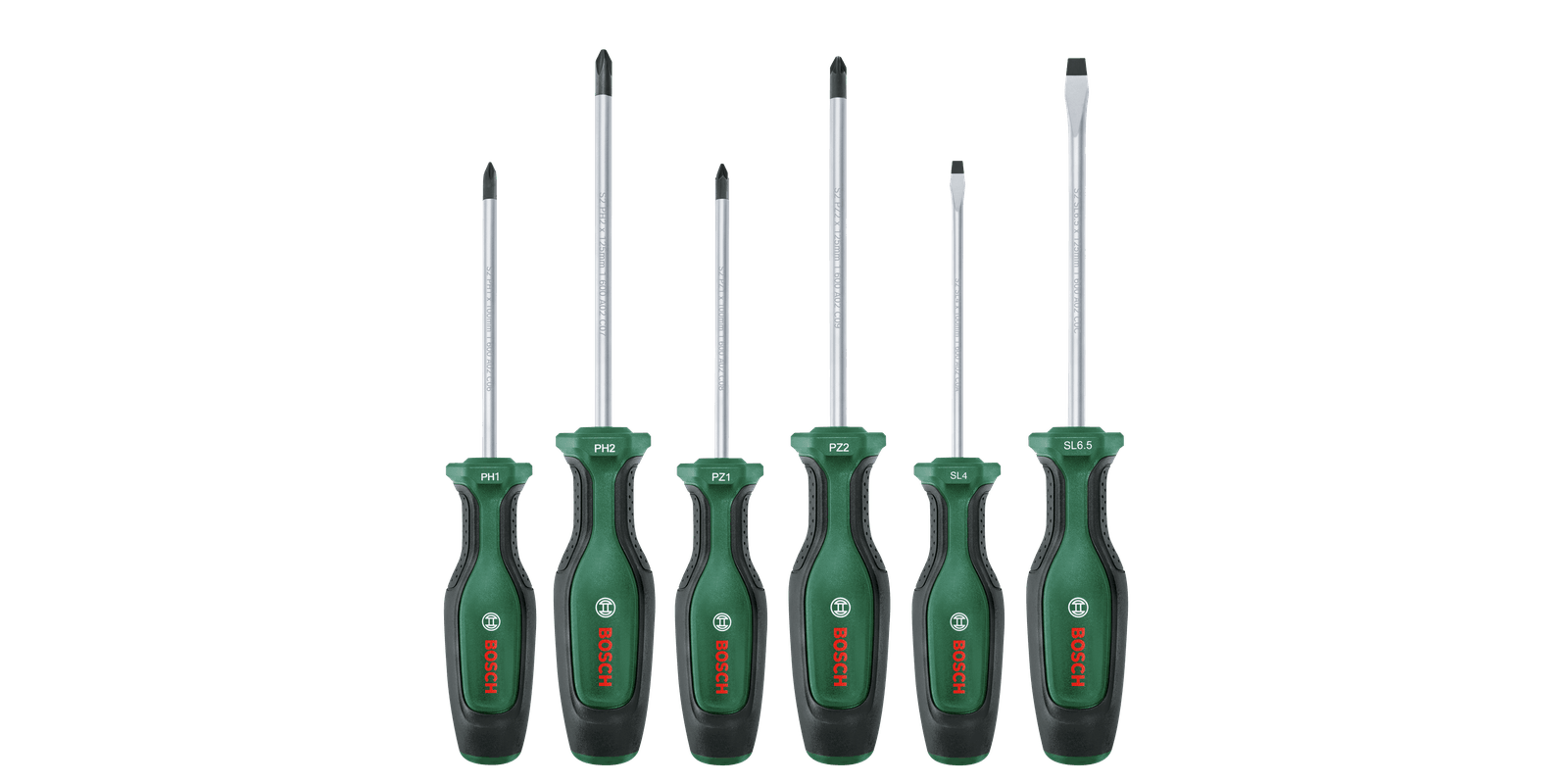 Bosch 1600A02BX7 6 Parça Tornavida Seti