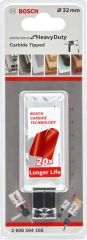 Bosch - Endurance Serisi Zorlu Malzemeler için Carbide Delik Açma Testeresi (Panç) 32 mm