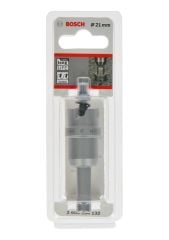 Bosch - Endurance Serisi Ağır Metaller için TCT Delik Açma Testeresi (Panç) 21 mm