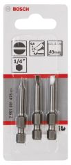 Bosch - Extra Hard Serisi S0,5x4,0*49 mm 3'lü