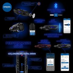 Dremel 8260-5/65 65 Parça Gravür Seti
